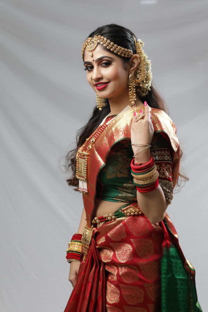 Kanchivaram Bridal Red Silk Saree by Juss Apparels – The Symbol of Tradition and Grandeur
