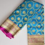 Regal Banarasi Bridal Saree Crimson Radiance