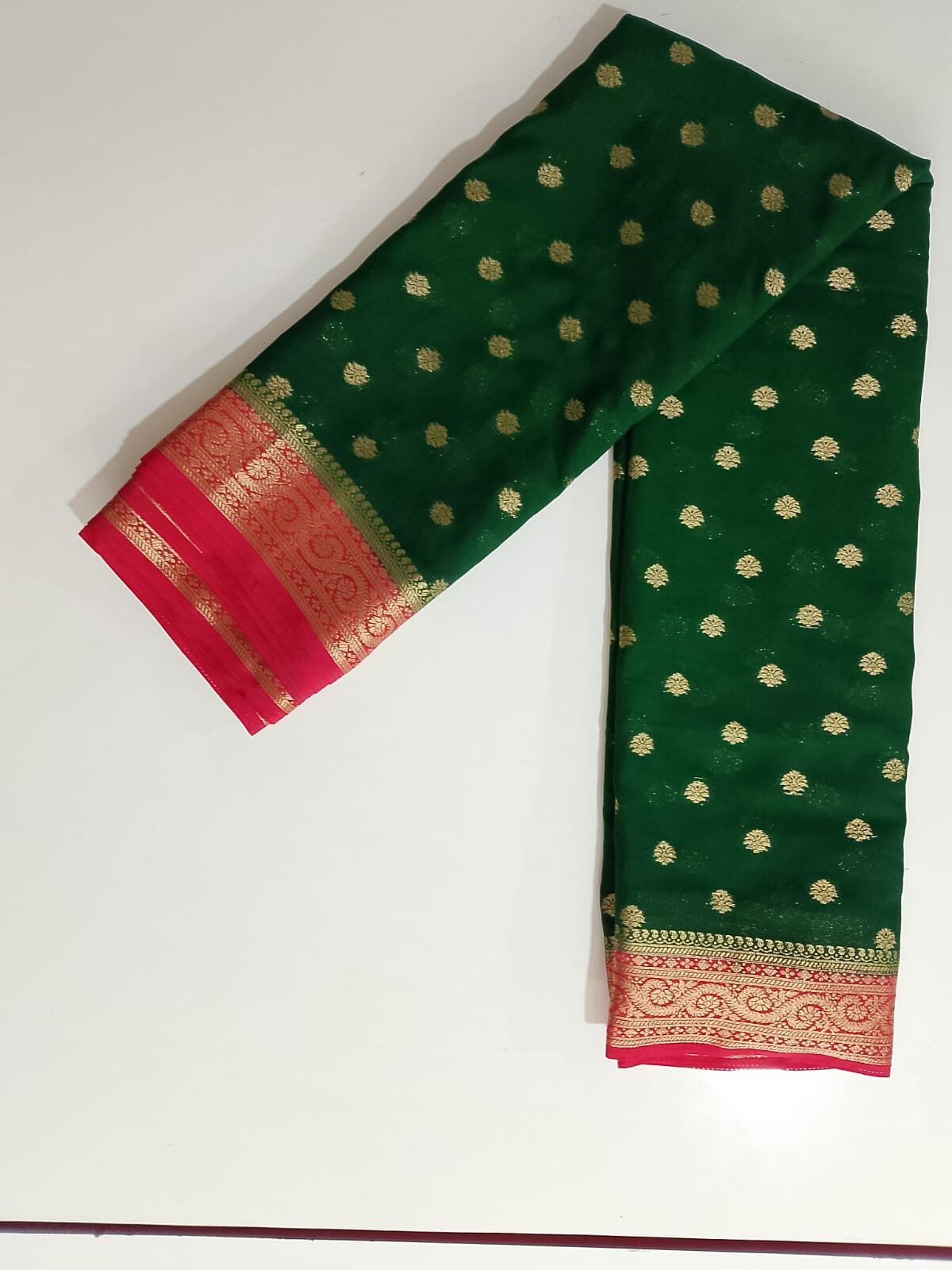 GreenDusk  Bangalore Silk Saree