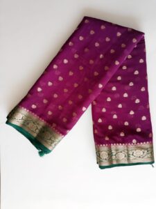 Elegant Bangalore Silk Saree, Timeless Grace