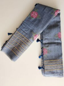 Midnight EleganceBangalore Silk Saree