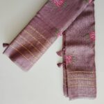 Maroon Bangalore Silk Saree by Juss Apparels