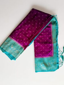 Elegant Bangalore Silk Saree,Festive Wear