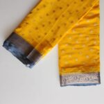 Crimson Cascade  Bangalore Silk Saree