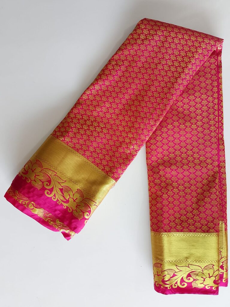 Royal Bangalore Silk Saree by Juss Apparels
