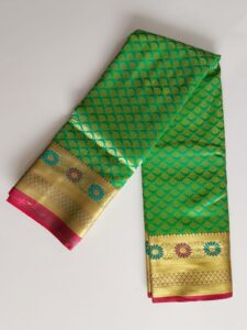 Bangalore Silk Saree  – Festive Elegance