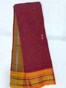 SMBL Cotton Saree – Handloom Elegance