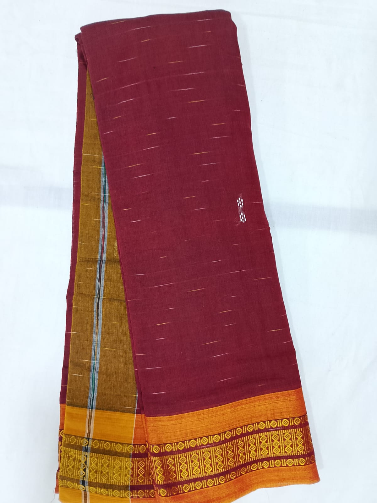 SMBL Cotton Saree – Handloom Elegance