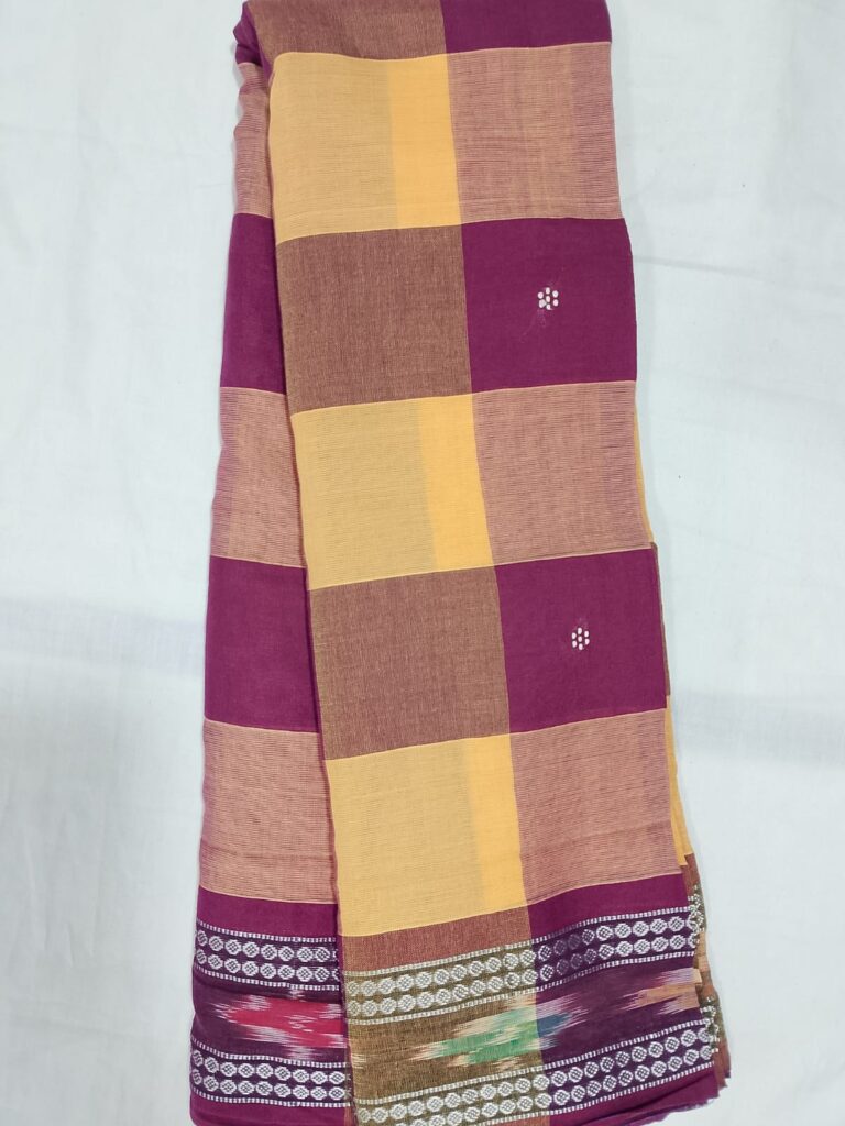 Sambalpuri Cotton Saree – Handloom
