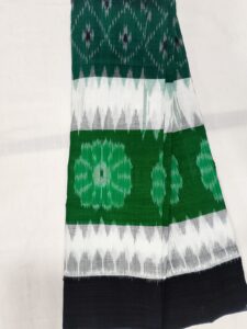 Handwoven SMBL Cotton Saree by Juss Apparels