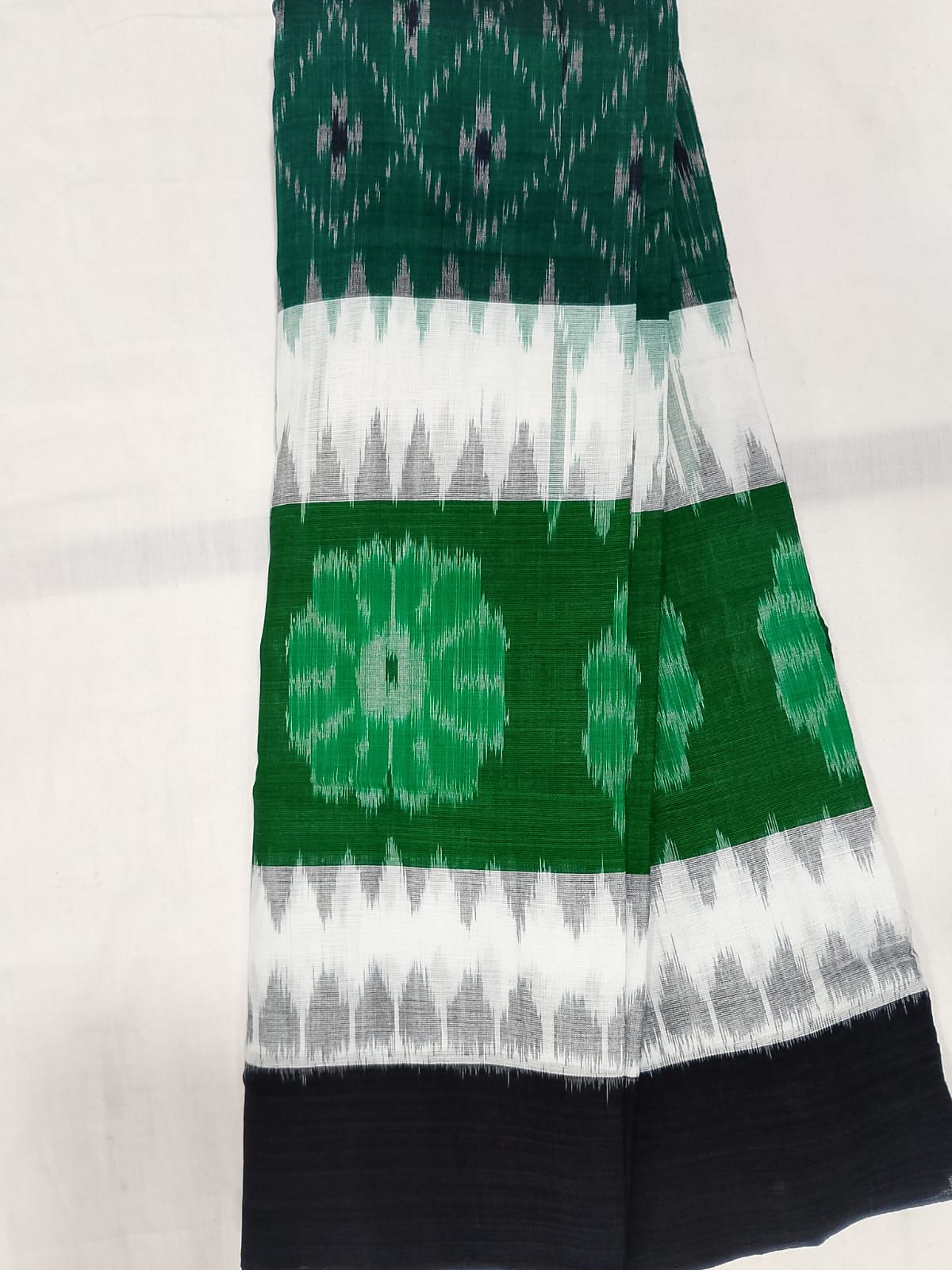 Handwoven SMBL Cotton Saree by Juss Apparels