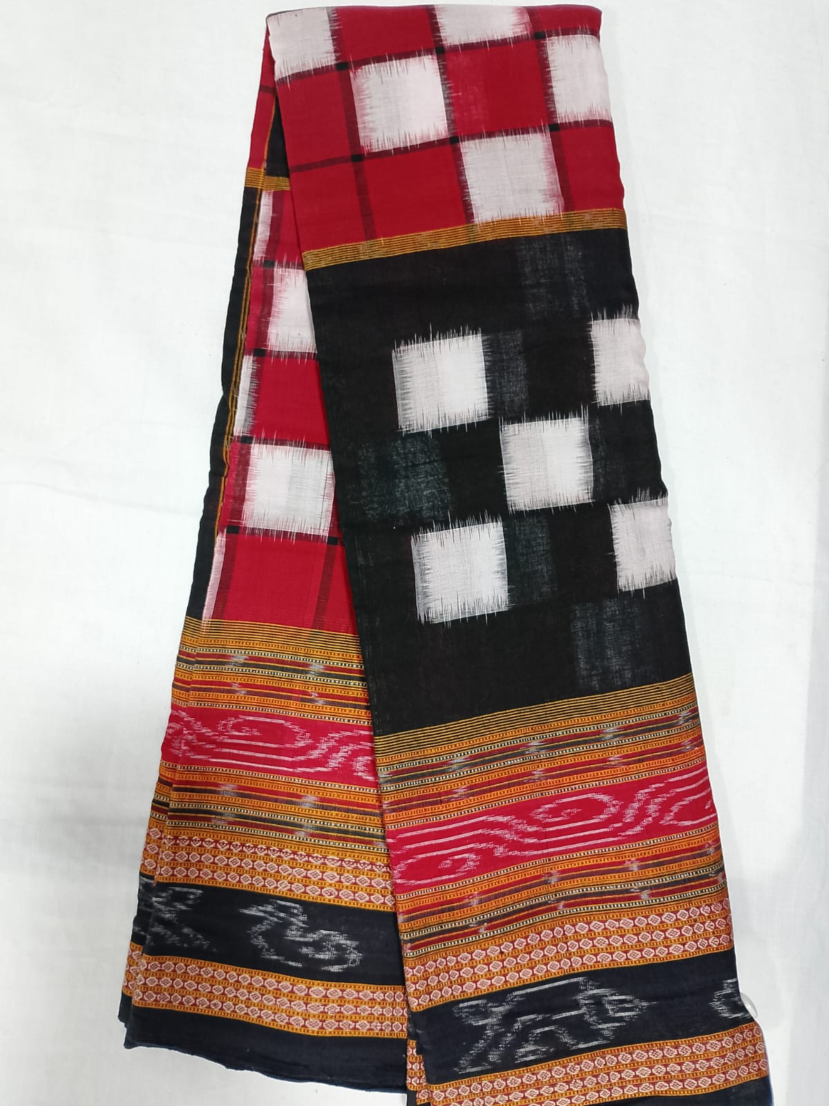 Sambalpuri Cotton Saree,Handloom Grace Daily