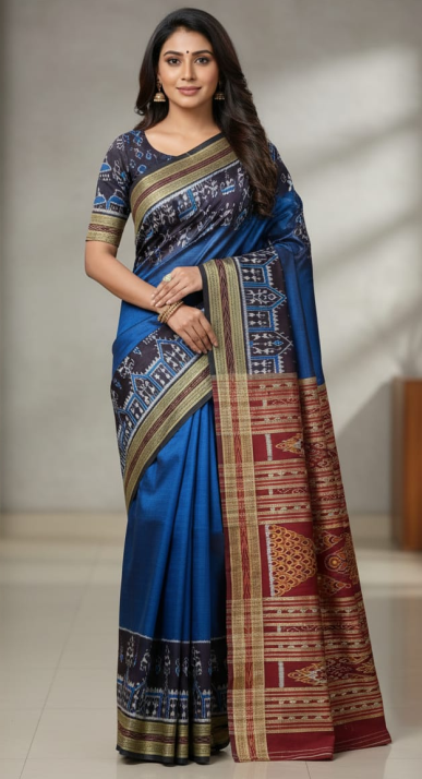 Sambalpuri Patta Saree – Handwoven Heritage
