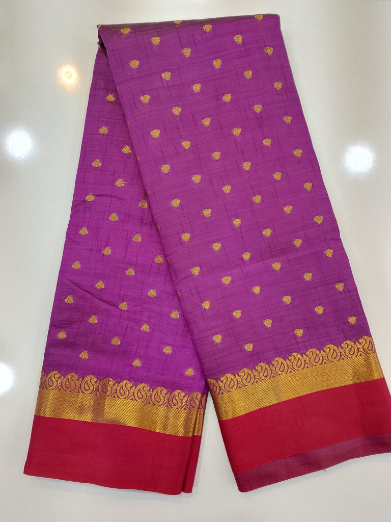 Elegant Bangalore Silk Saree by Juss Apparel