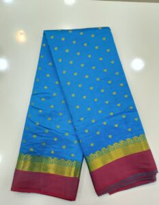 Anvitha Bangalore Silk Saree by Juss Apparel