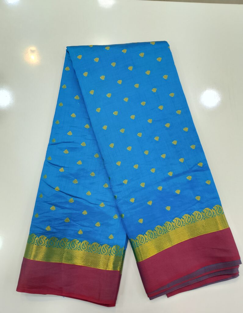 Anvitha Bangalore Silk Saree by Juss Apparel