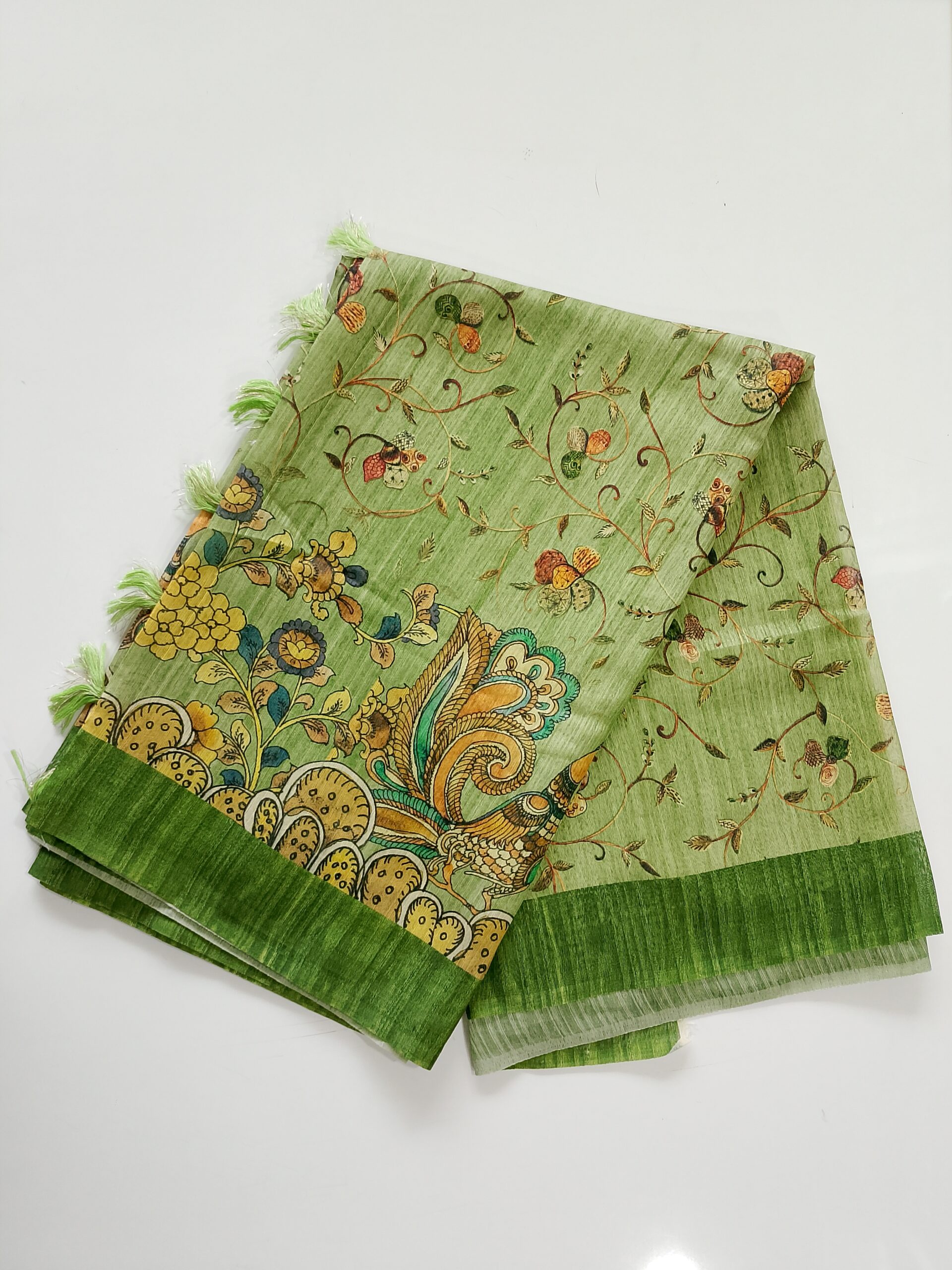 Elegant Bangalor Silk Saree by Juss Apparels