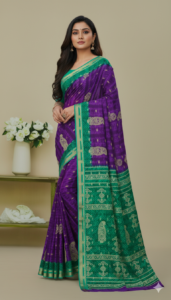 Traditional  Cotton Saree by Juss Apparels