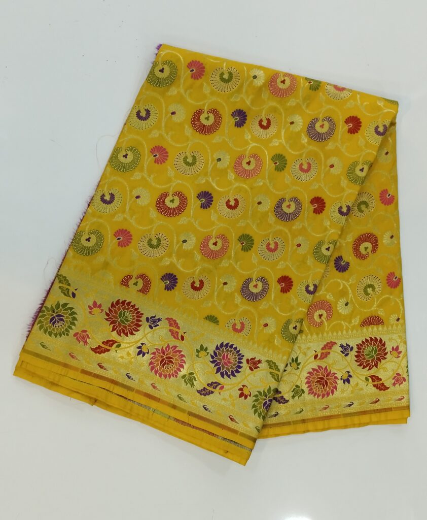 Elegant Banarasi Bridal Saree- Juss Apparels