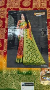 Elegant Festive Cotton Saree – Juss Apparels