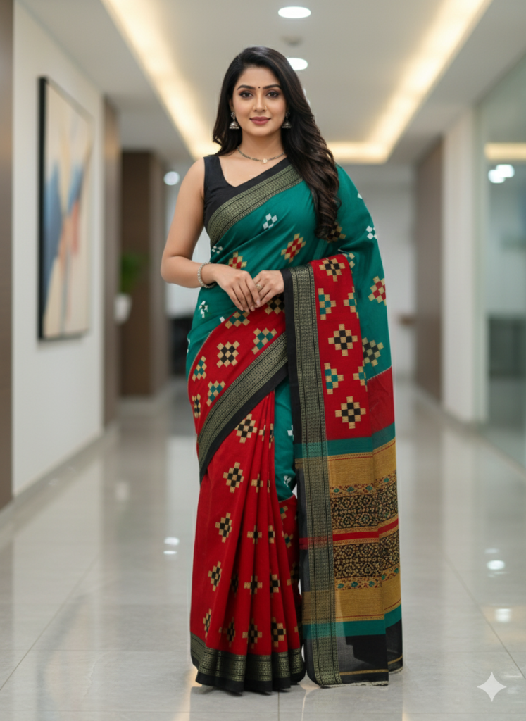 Cotton Saree by Juss Apparels for Comfort