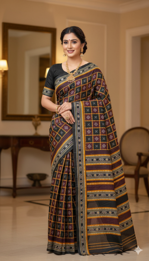 Elegant Cotton Saree – Comfortable & Stylish