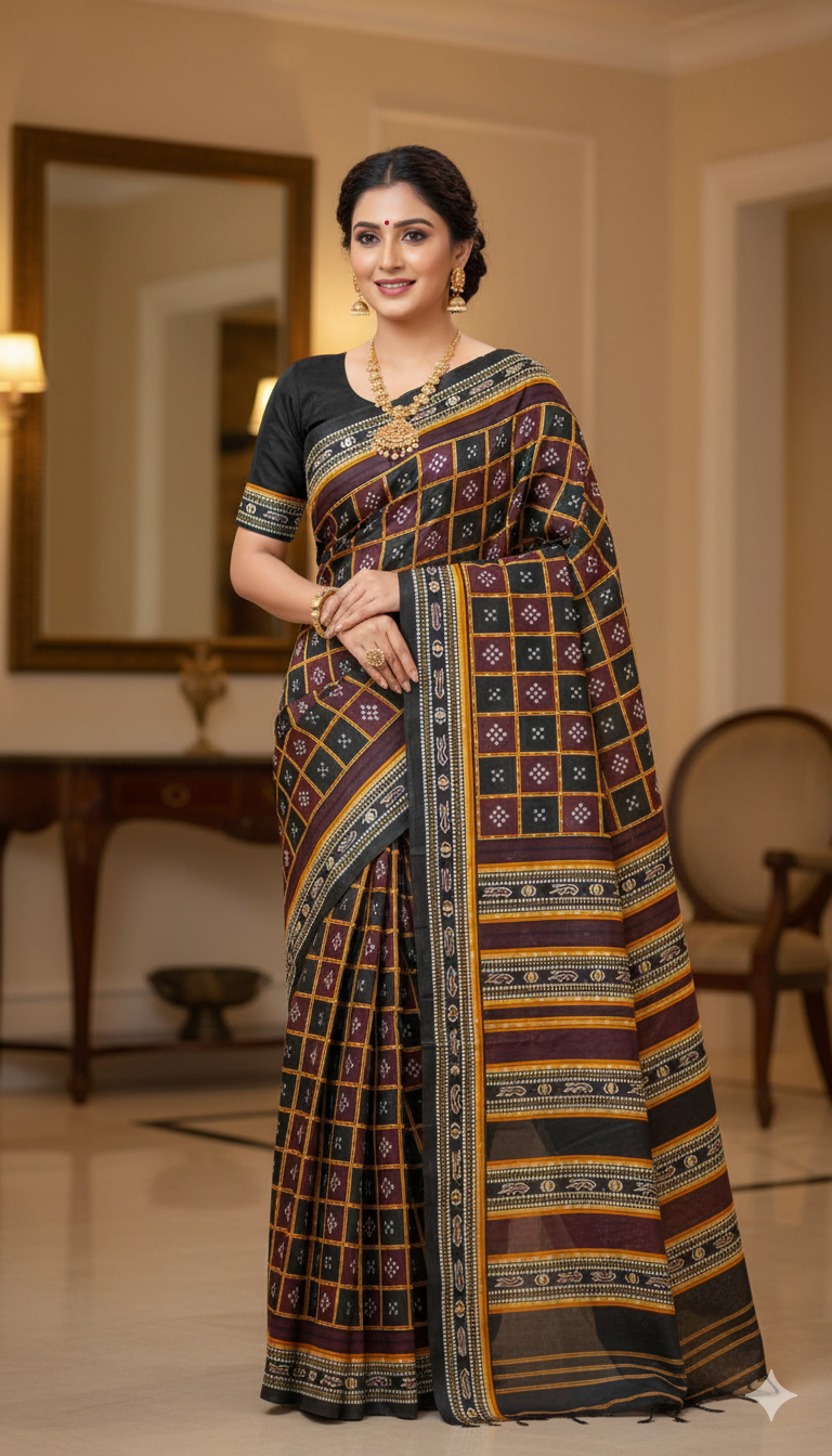 Elegant Cotton Saree – Comfortable & Stylish