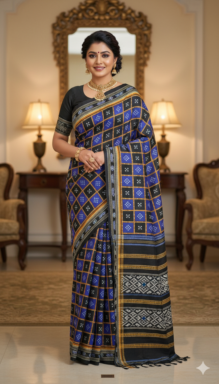 Graceful Cotton Saree  – Light & Elegant