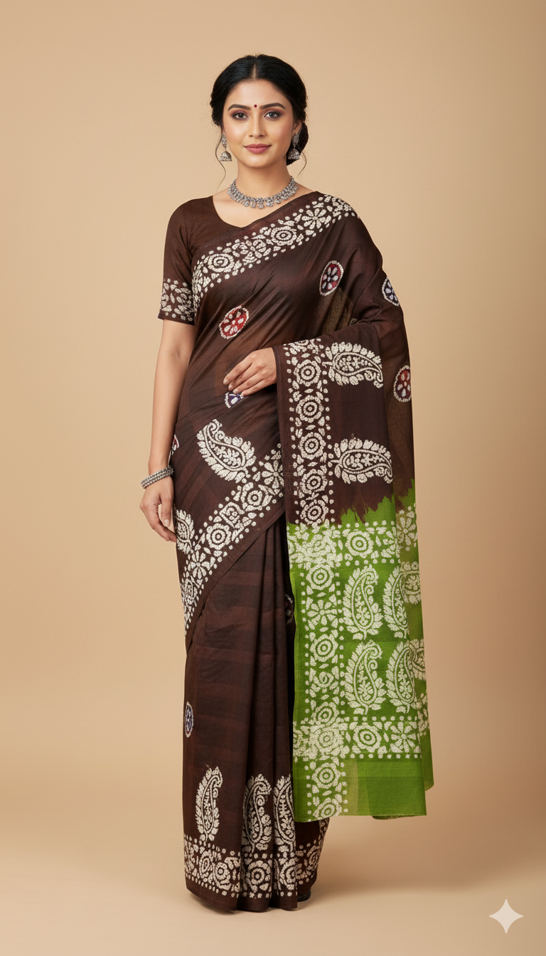 Premium Cotton Saree – Elegant Everyday Wear