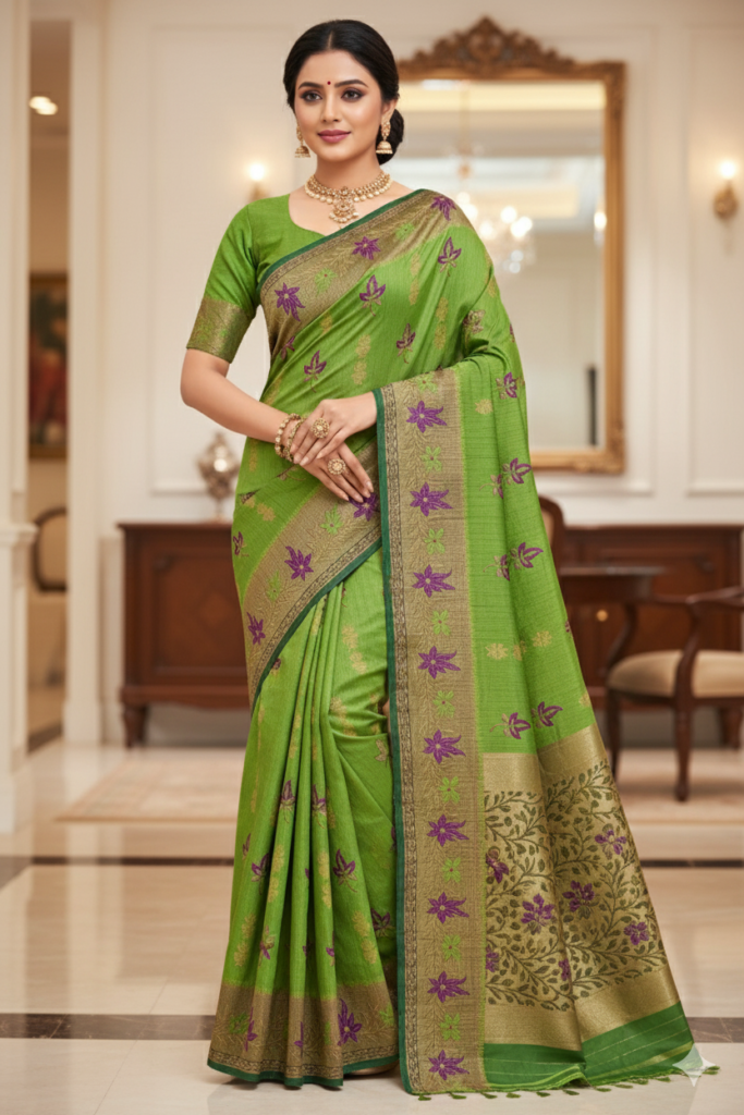 Elegant Cotton Saree by Juss Apparels– JCS82