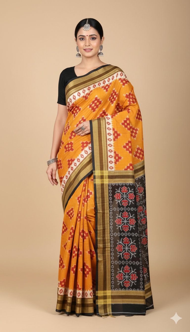 Stylish Cotton Saree – Soft & Graceful Drape