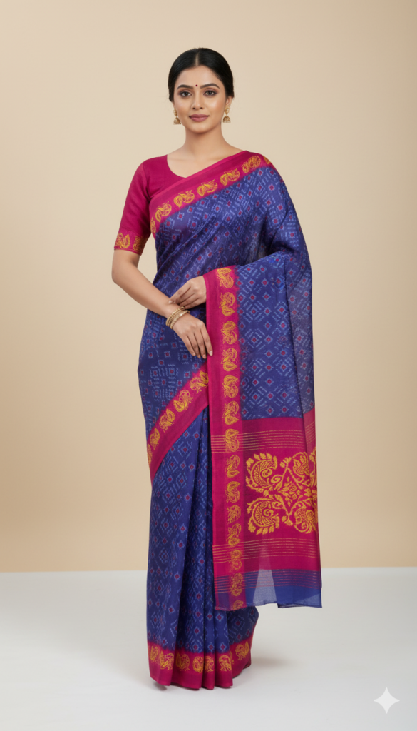 Elegant Cotton Saree for Women Juss Apparels