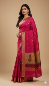 classic handloom cotton saree–Juss Apparels
