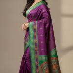 Elegant handloom cotton saree- Juss Apparels