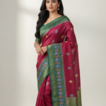 Elegant handloom cotton saree  everyday wear