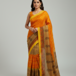 Handwoven Cotton Saree for Timeless Grace