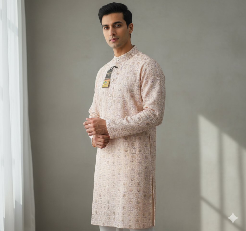 Classic men’s kurta JKT297 by Juss Apparels