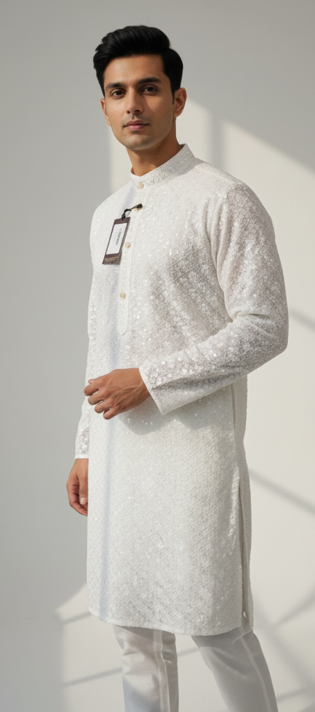 Elegant Men's Kurta JKT324 by Juss Apparels