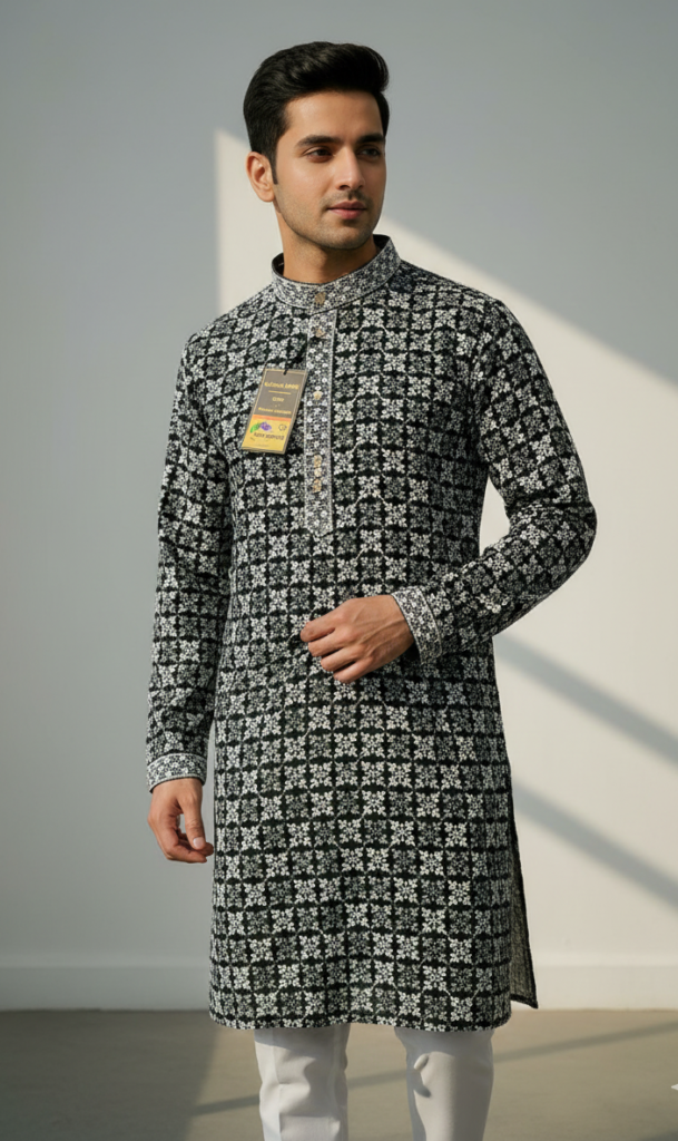 Stylish Men’s Cotton Kurta | Juss Apparels