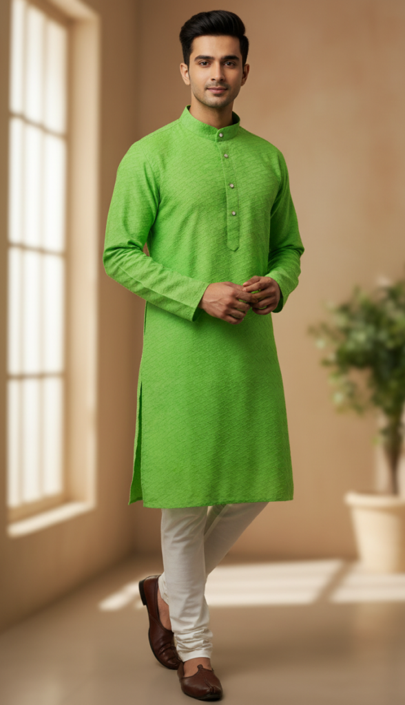 Elegant Cotton Kurta JKT378 by Juss Apparels