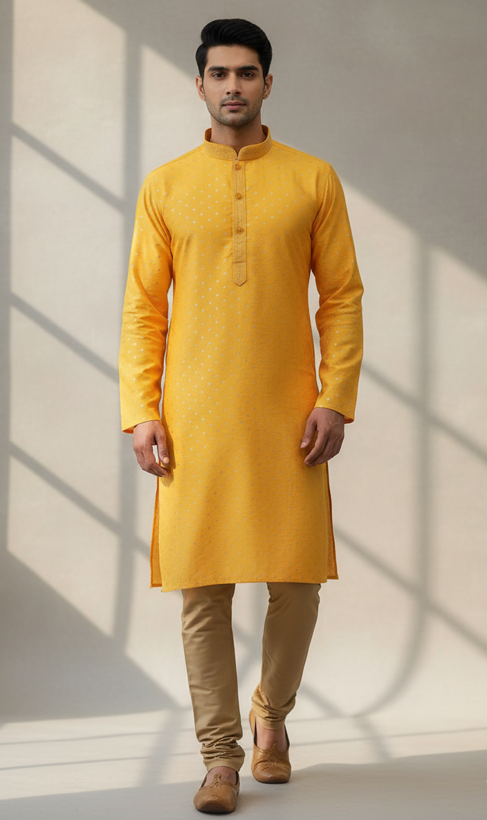 Premium Cotton Kurta for Men | Festive Style