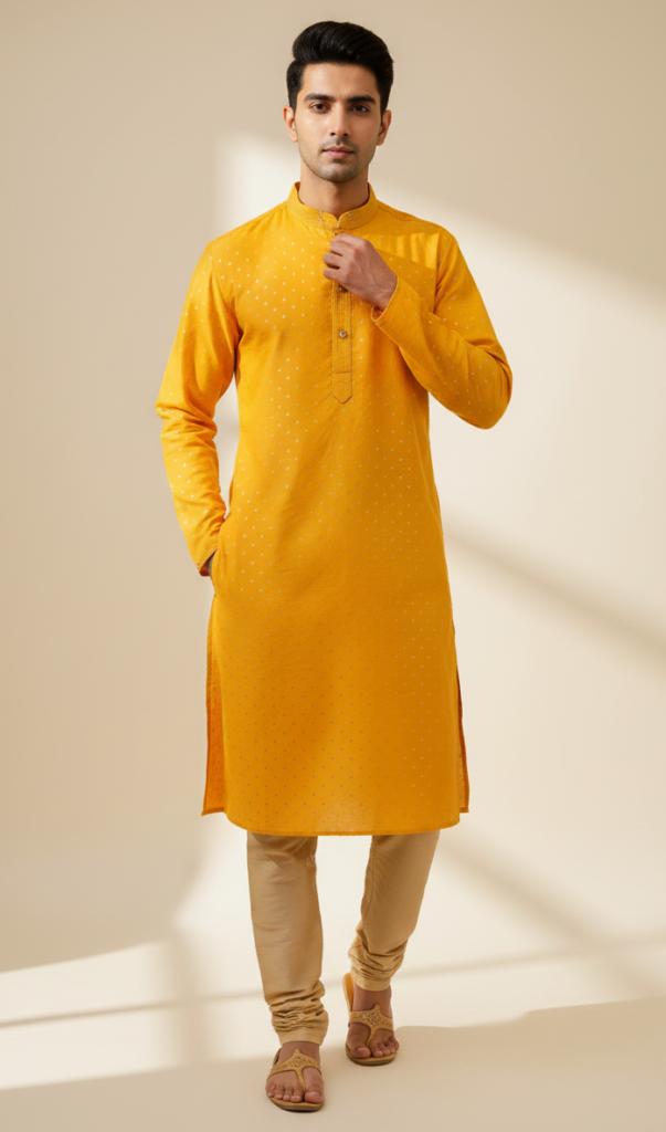 Elegant Men’s Cotton Kurta | Classic Style