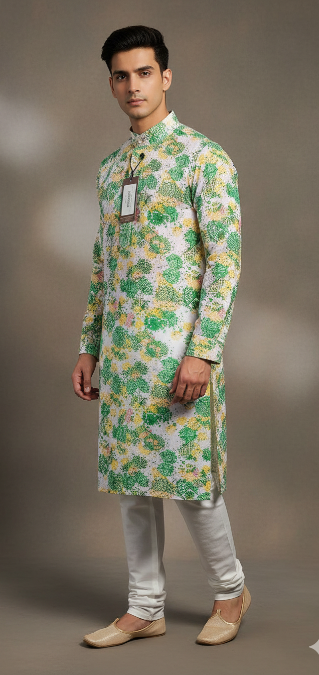 Elegant Men’s Cotton Kurta | Ethnic Wear