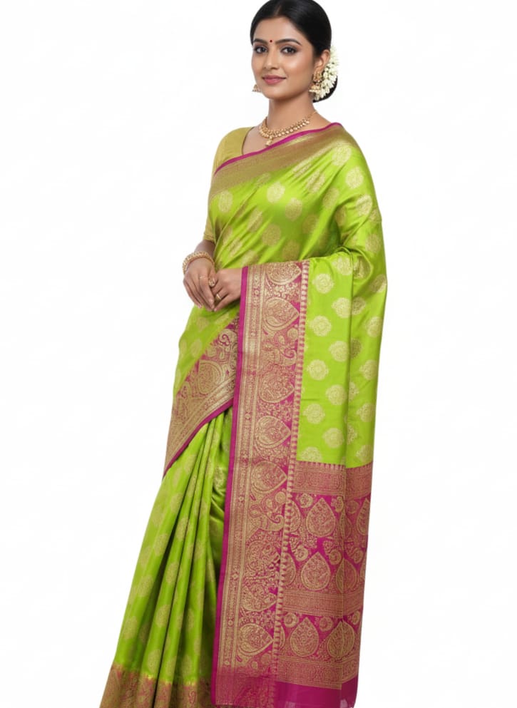 Luxurious Banarasi Saree by Juss Apparels
