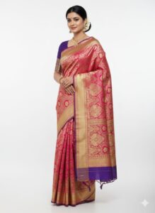 Premium Banarasi Bridal Saree-Juss Apparels