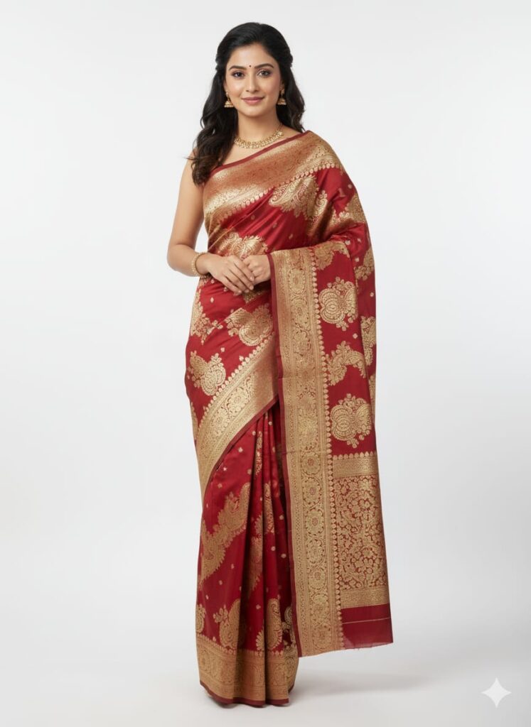 Banarasi Bridal Saree – Premium Wedding Wear