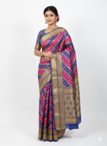 Elegant Banarasi Bridal Saree -Juss Apparels