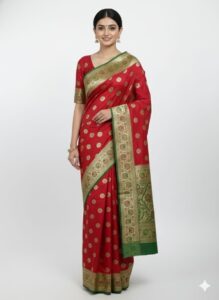 Elegant Banarasi Saree JBBS8 by Juss Apparel