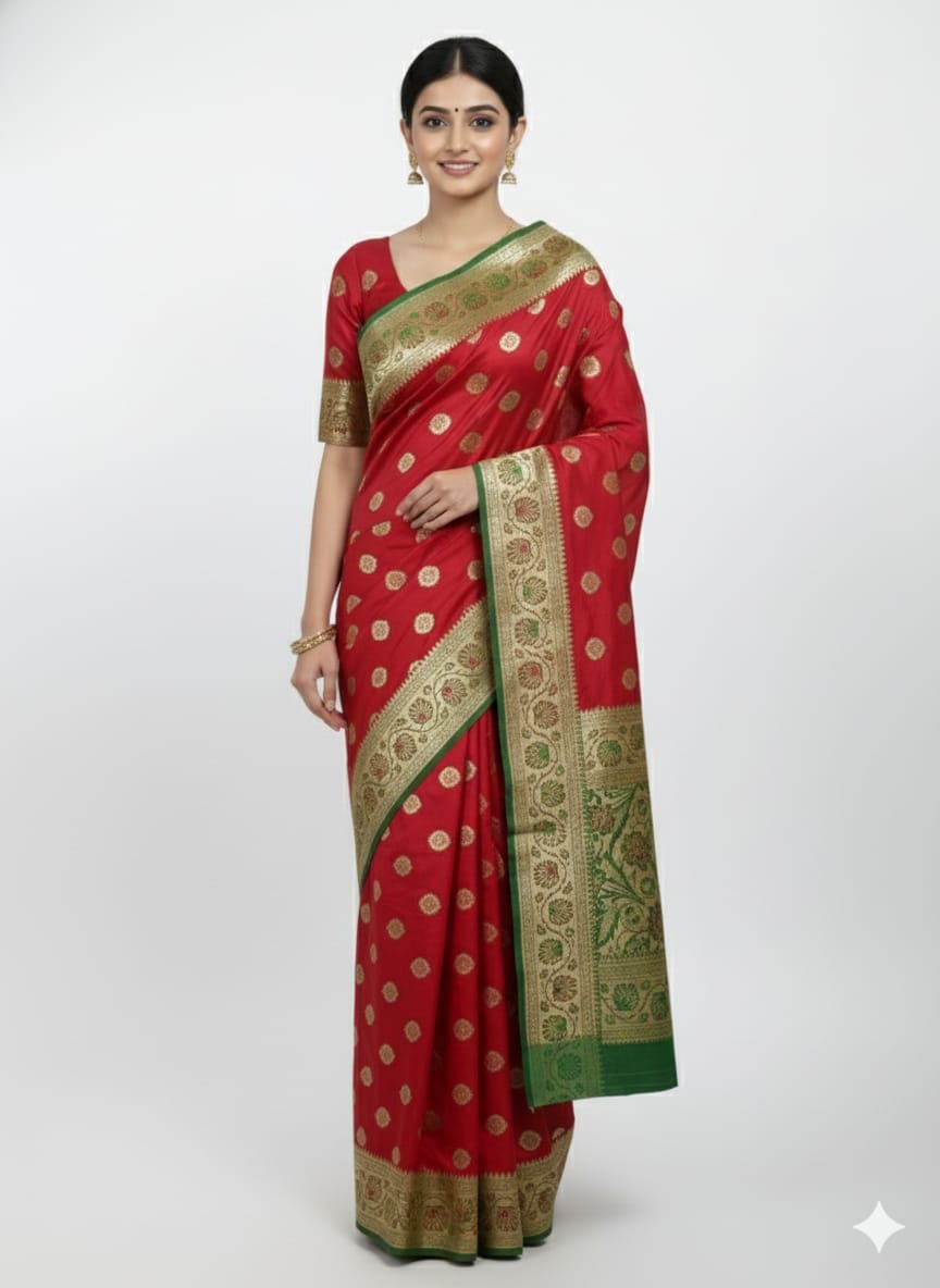 Elegant Banarasi Saree JBBS8 by Juss Apparel