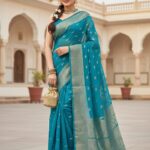 Elegant Bangalore Silk Saree - Festive Wear